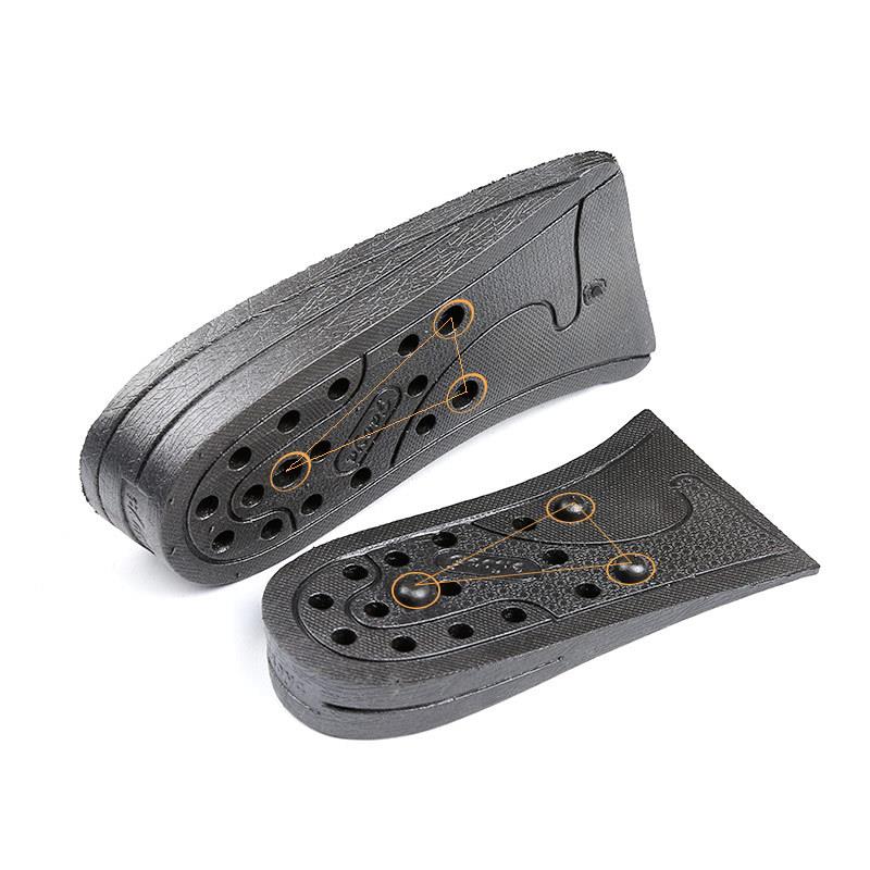 增高鞋垫二层可调节 隐形半垫设计减震男女式通用款 5cm内增高