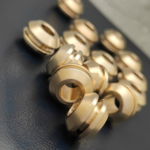 实心黄铜板CNC加工EDC吊坠配件