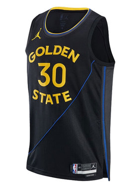 NIKE耐克男子GSW MNK DF SWGMN JSY STM 24运动背心FQ4719-010