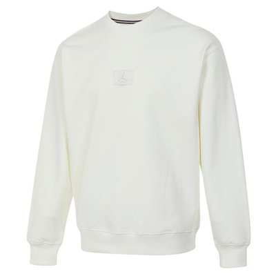 NIKE耐克男子AS M J FLIGHT FLC CREW运动针织套头衫FV7260-133