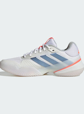 adidas阿迪达斯女鞋Barricade 14 W运动休闲网球鞋JR1765