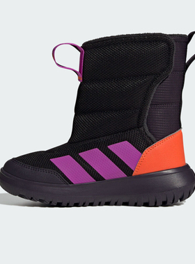 adidas阿迪达斯女小童运动训练休闲鞋雪地靴JQ2633