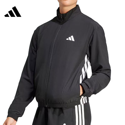 adidas阿迪达斯女子TE 3S WOVEN JKT运动健身夹克外套JD6539