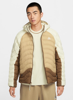 NIKE耐克男子ACG户外运动训练休闲保暖连帽棉服外套HJ3736-229