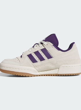 adidas阿迪达斯男大童FORUM篮球运动休闲鞋板鞋JR0381