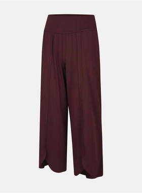 NIKE耐克女子运动训练休闲宽松阔腿裤针织长裤IH8593-652