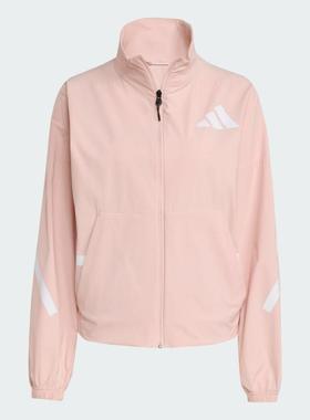 adidas阿迪达斯女子Z.N.E.运动训练休闲立领夹克外套KE4883