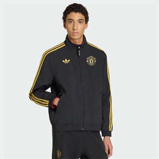 adidas阿迪达斯三叶草男子运动健身夹克外套JM5561