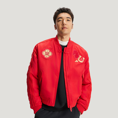 adidas阿迪达斯男子飞行员户外运动休闲宽松棉服外套KQ5094