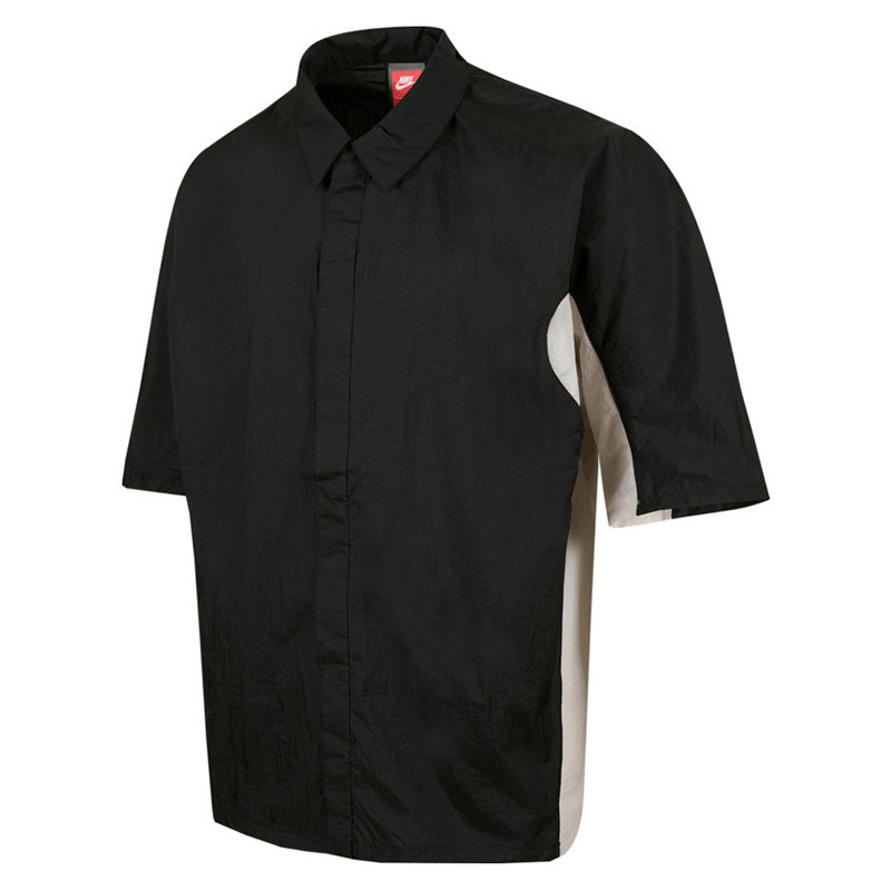 NIKE耐克男子ASMTCHWVNUTILITY运动休闲短袖衬衫IF8329-010
