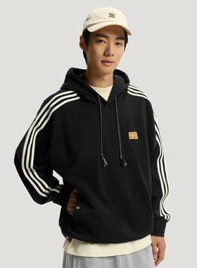 Adidas阿迪达斯三叶草男子运动休闲套头衫卫衣KT0645