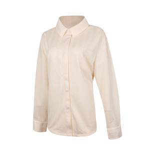 HV1957 NIKE耐克女子ASWNSW 衬衫 STRIPE运动休闲长袖 110 JQRD