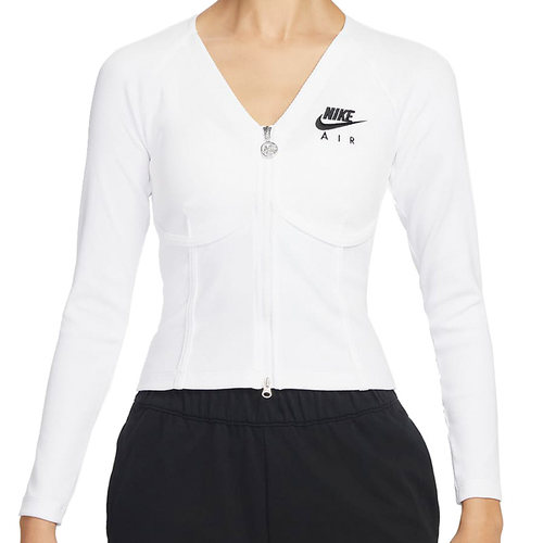 NIKE耐克女子Women's Long-Sleeve Zip针织运动长袖T恤FD2377-100