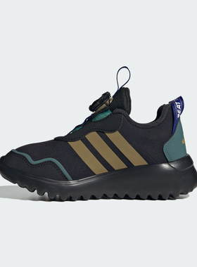 adidas阿迪达斯男小童ActiveFlex 4.0旋钮运动训练跑步鞋HP3615