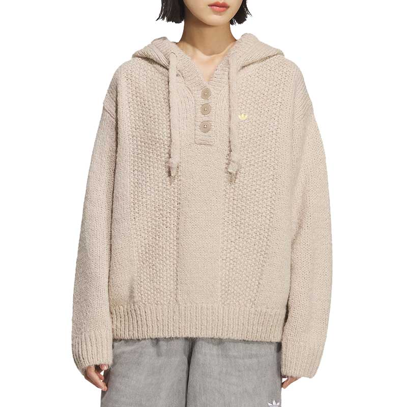 adidas阿迪达斯三叶草女子HOODY SWEATER毛衣套头衫KS5968