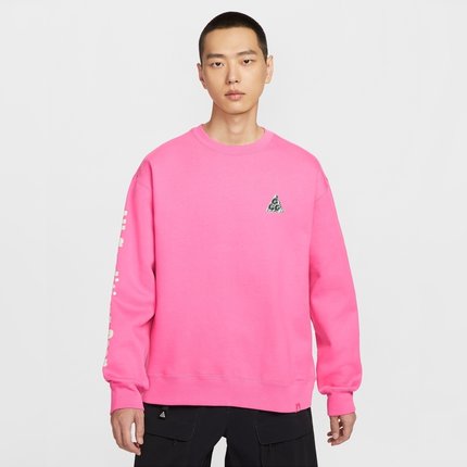 NIKE耐克男子ACG户外运动休闲印花圆领套头衫卫衣HV1120-684