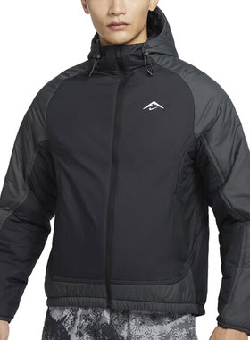 NIKE耐克男子AS M NK THFIT PRMLFT TRAIL薄运动棉服FZ0004-010