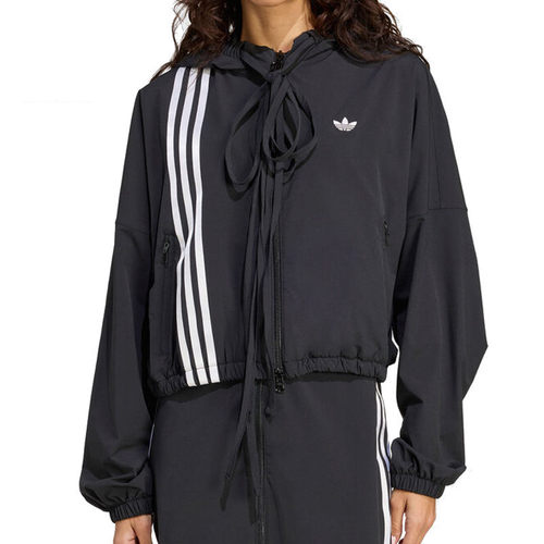 adidas阿迪达斯三叶草女子RIBBON TRA运动健身夹克外套JX2698