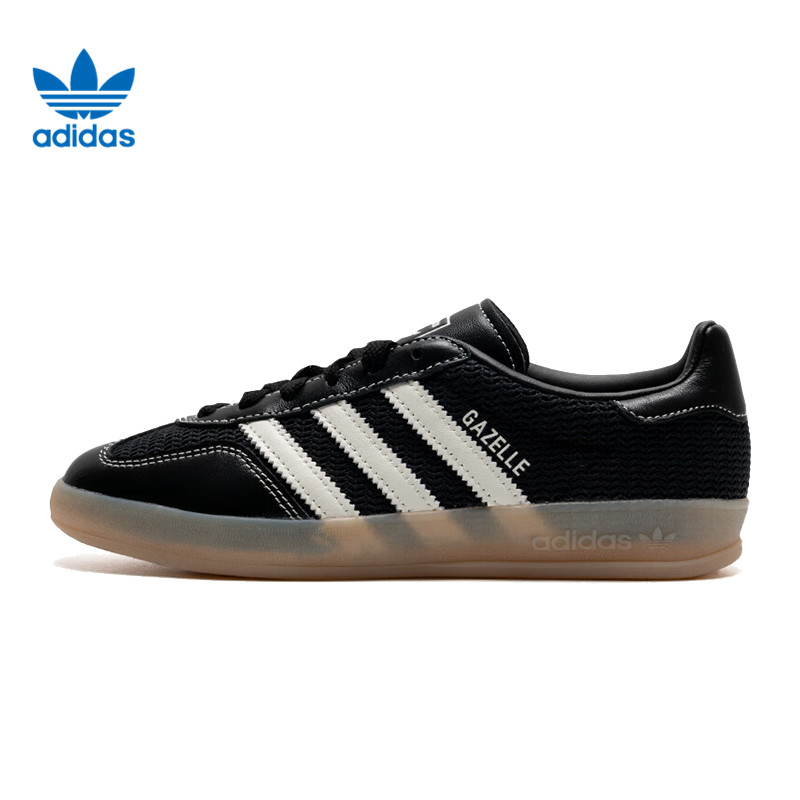 adidas阿迪达斯三叶草男女鞋GAZELLE INDOO运动休闲鞋JQ7084