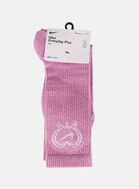 NIKE耐克男女U NK ED PL CSH CRW 1P VDAY休闲袜子IH8626-503