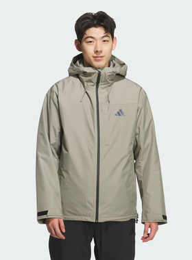 adidas阿迪达斯男子三合一运动羽绒夹克外套KQ5502