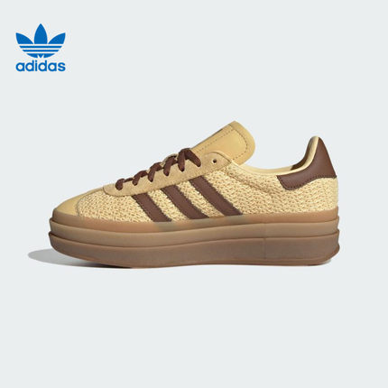 adidas阿迪达斯三叶草男女鞋GAZELLE BOLD W运动休闲鞋JS3900