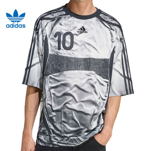 adidas阿迪达斯三叶草男子ILENIUM TG运动休闲短袖T恤KF8523