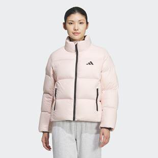 adidas阿迪达斯女子运动训练保暖立领羽绒服外套KQ5507