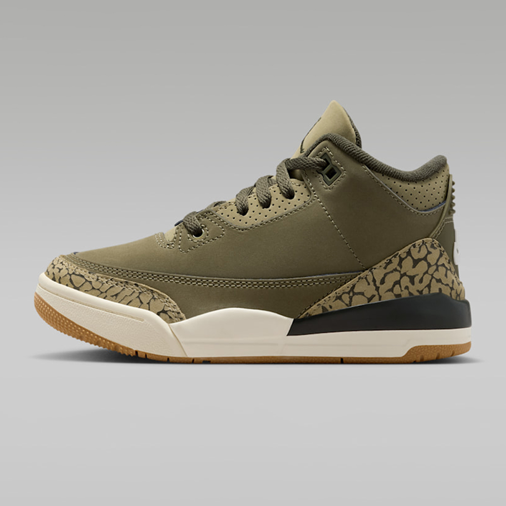 NIKE耐克小童鞋JORDAN 3RETRO BPRT运动训练篮球鞋DM0966-202