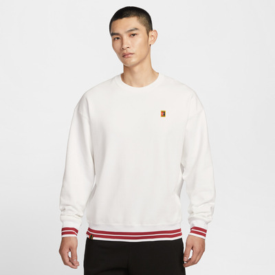 NIKE耐克男子AS M NK COURT 运动休闲套头衫卫衣IQ3972-100