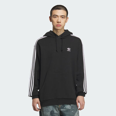 adidas阿迪达斯三叶草男子运动休闲连帽套头衫卫衣KD1860