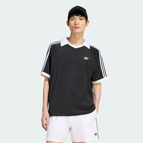 adidas阿迪达斯三叶草TERRY POLO秋男子运动休闲短袖T恤KW7397