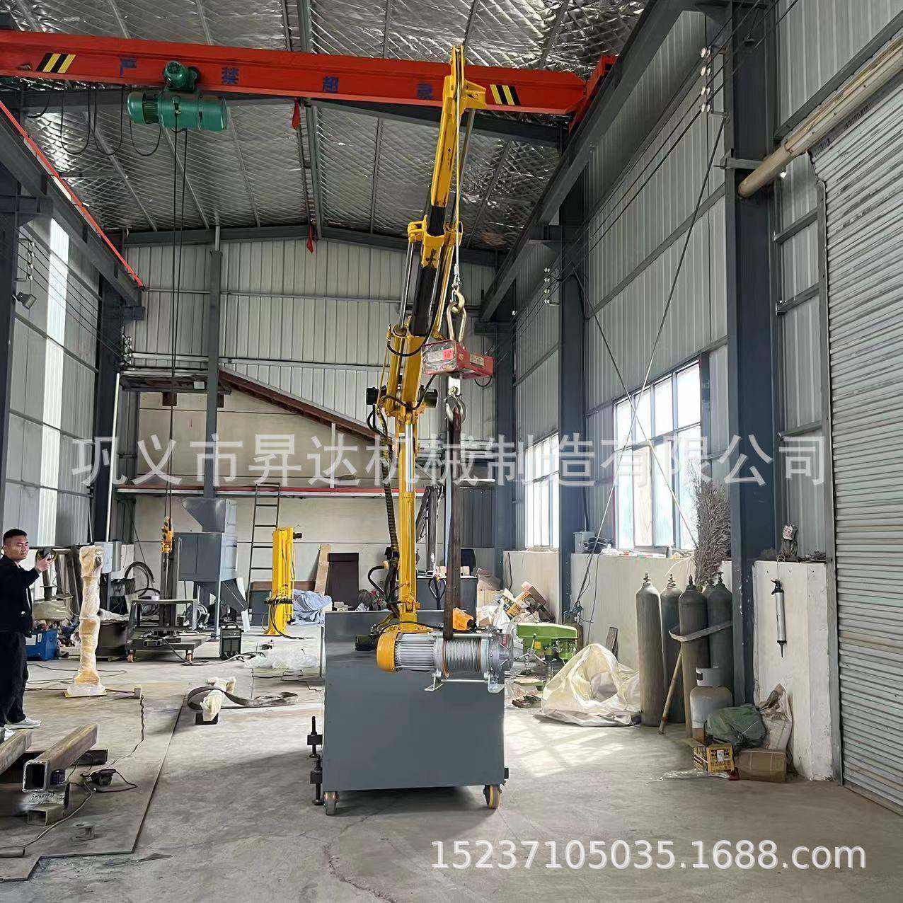 移动液压小吊机车间可移动起重机仓储用可升降吊运车,搬运/仓储/物流设备,其他起重搬运设备,淘宝优惠券,粉丝福利购,淘宝优惠卷