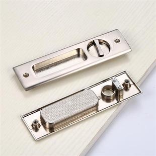 适用高档移门锁 推拉门锁移动木门锁拉手锁钩式锁 浴室木门 推拉