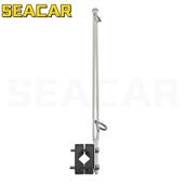 适配不锈钢304旗杆游艇船用安装 旗杆五金配件适用管径7