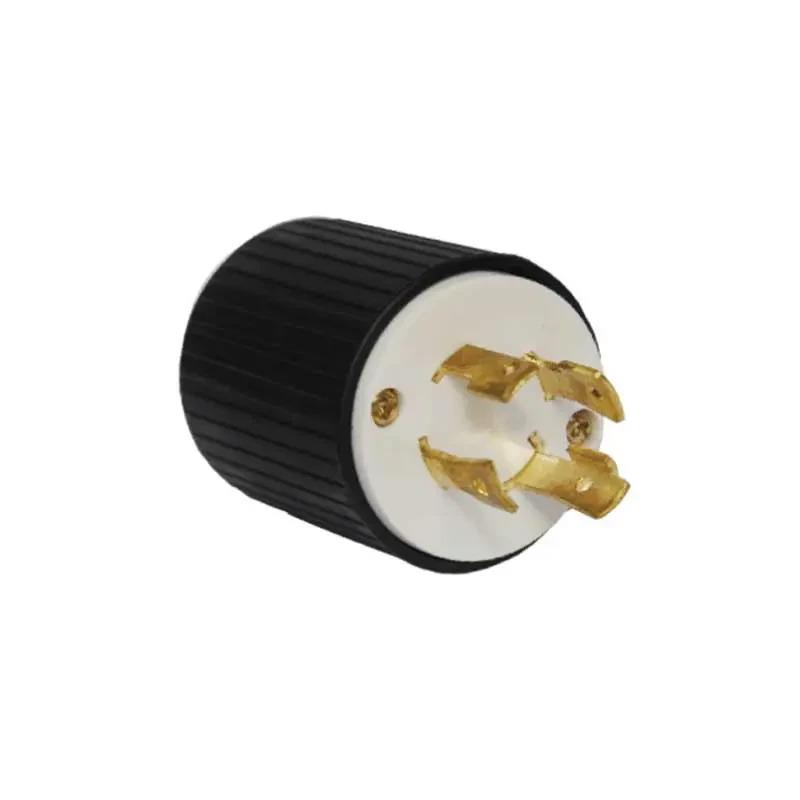 适配美标电源插头 3Pole 4Wire Grounding NEMA L14-30P Locking