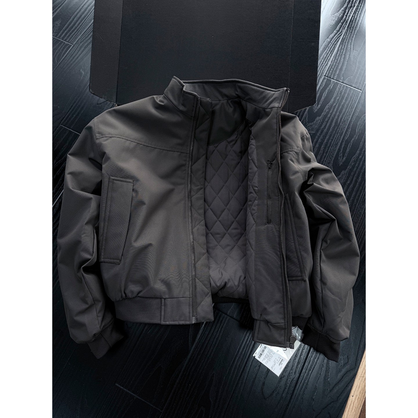 美式飞行棉服男秋冬三防教练夹克