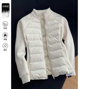 户外冲锋衣羽绒内胆男款 情侣装 冬季 运动外套轻薄款 排骨服 修身 美式