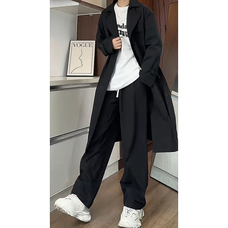 那不勒斯教父风衣春秋季新款外套