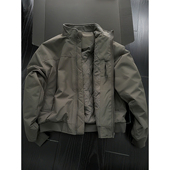 飞行员夹克羽绒棉服男款 秋冬季 硬汉穿搭棉衣短款 美式 立领工装 外套