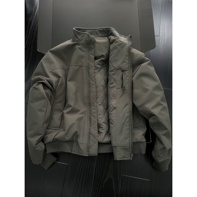 美式飞行员夹克羽绒棉服男秋冬季