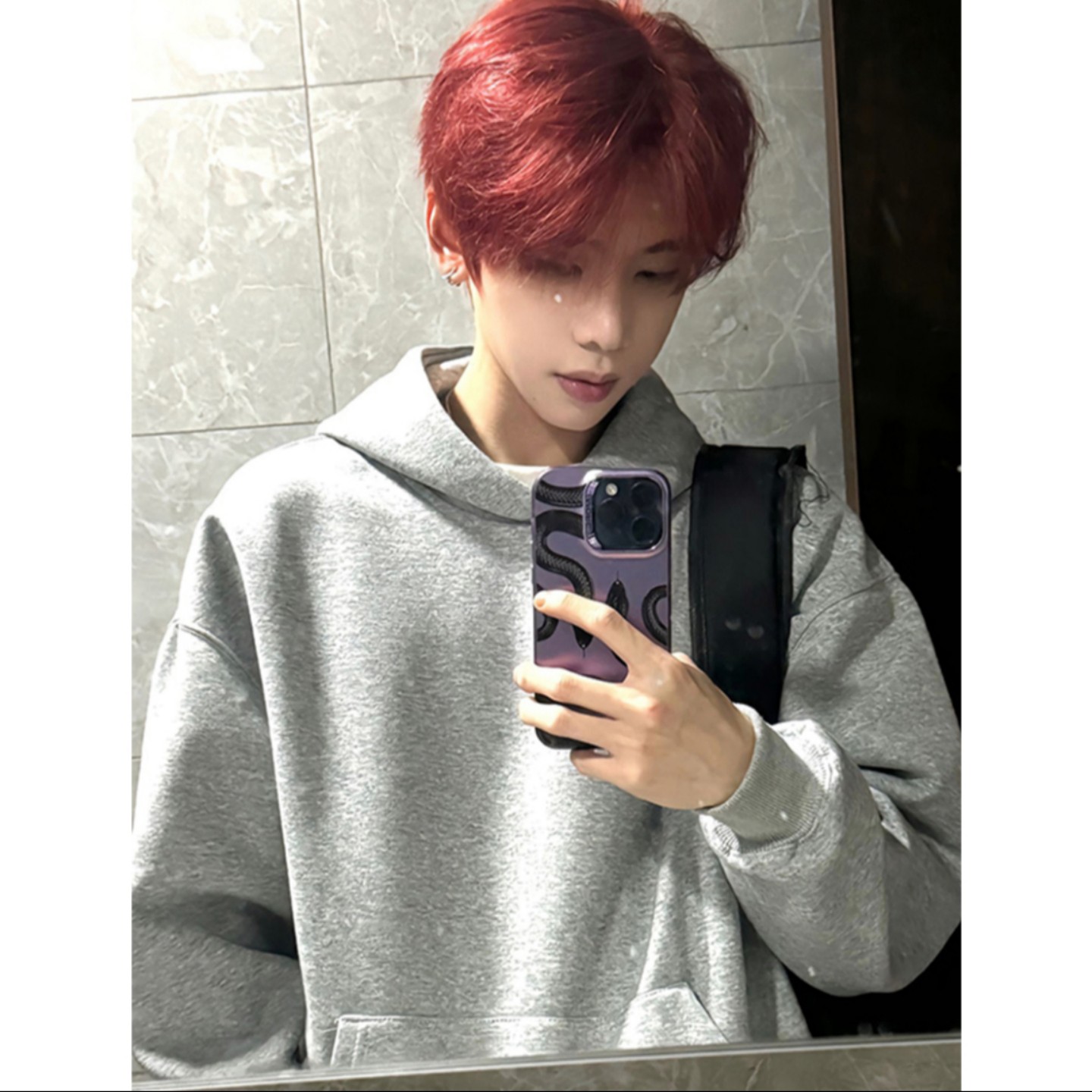 500克重磅质感连帽卫衣男秋冬