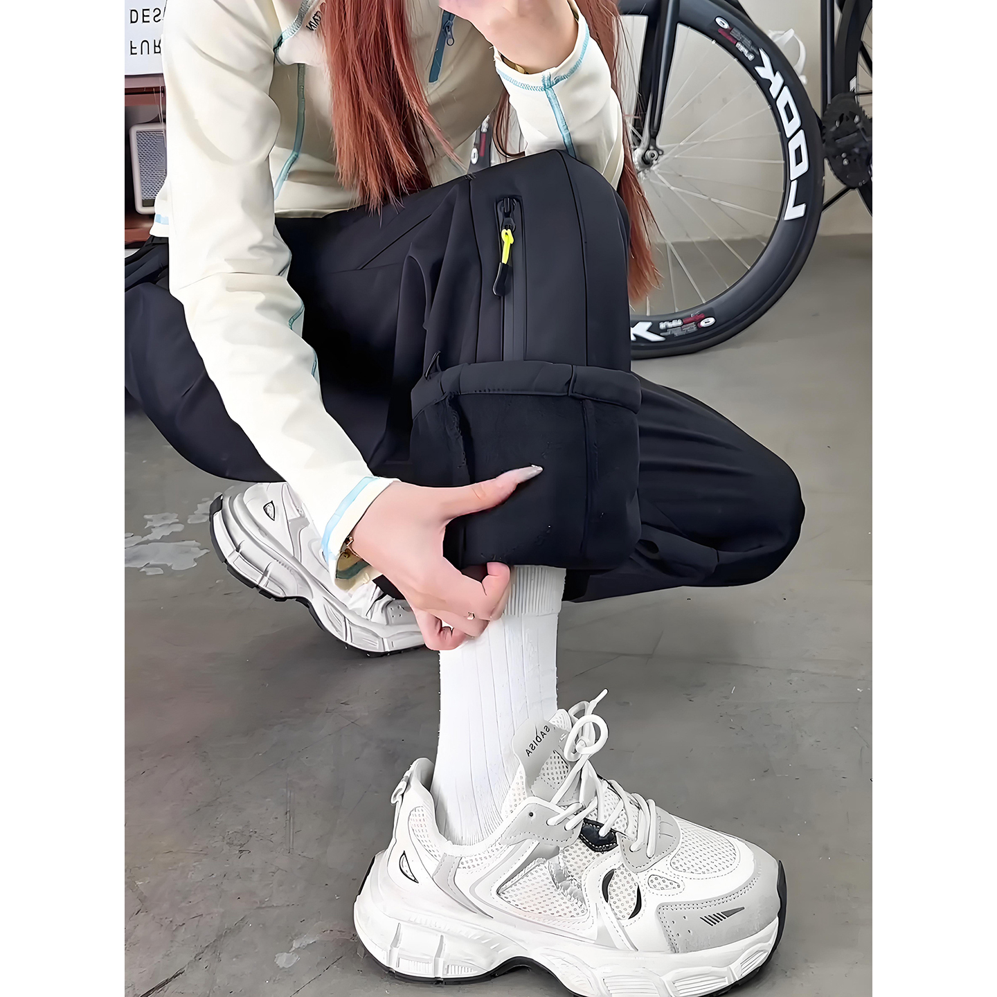 美式三防软壳冲锋裤男女冬季加绒