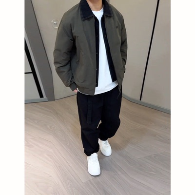 底特律工装羽绒服男款冬季夹克