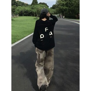 美式苏哈线防晒长袖t恤男女款早秋速干运动骑行服户外跑步打底衫