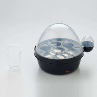 透明盖煮蛋器单层家用宿舍早餐蒸蛋机迷你小功率机 蒸蛋器