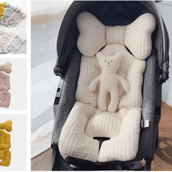 2022年新款ins韩风婴儿推车席坐垫宝宝餐椅棉垫安全座椅加厚垫子