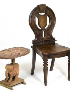 老上海海派实木椅子古董收藏石库门C设计师艺术卧室书房椅复古怀