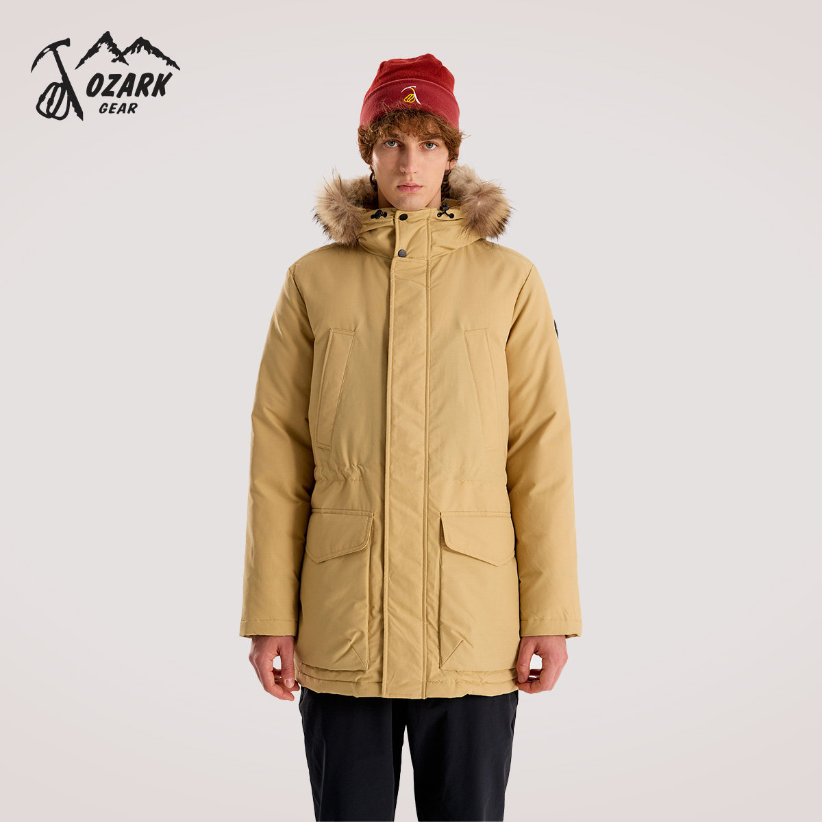 ozark奥索卡羽绒服24新款官方正品休闲美式潮宽松情侣徒步户外套