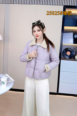 时尚保暖棉衣棉服女2025冬季新款洋气显瘦棉衣外套小个子短款棉袄